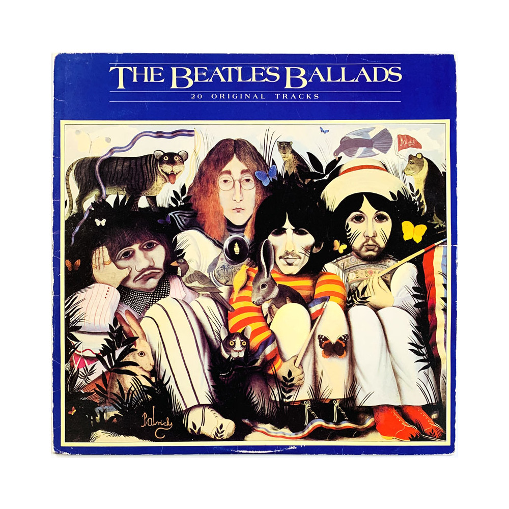 Beatles LP The Beatles Ballads  kansi VG levy VG+ Käytetty LP
