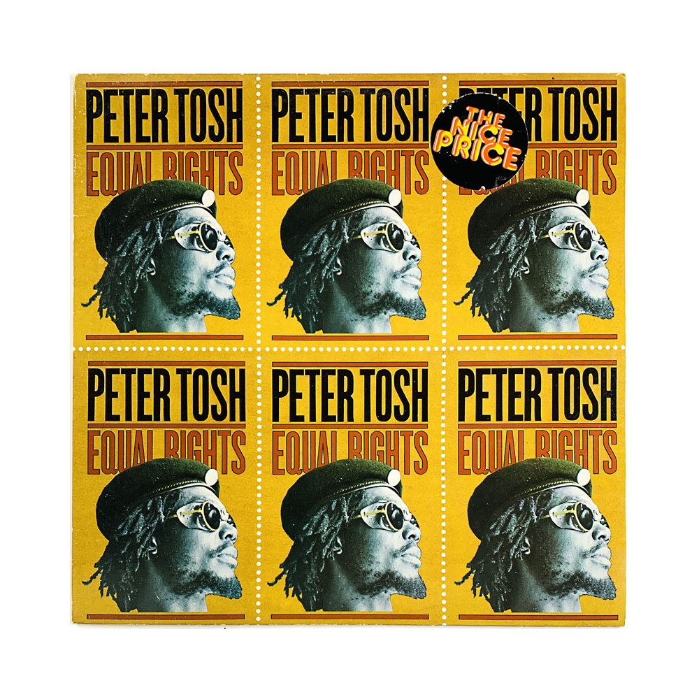 Tosh Peter LP Equal Rights  kansi VG+ levy EX Käytetty LP