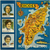 Various Greece Artists LP Holiday in Rodos  kansi EX- levy EX- Käytetty LP