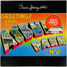Springsteen Bruce LP Greetings from Asbury Park N.J.  kansi EX levy EX Käytetty LP