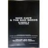 Nick Cave & The Bad Seeds, B-sides & rarities Käytetty juliste Promojuliste 50cm x 76cm kunto EX- JULISTE