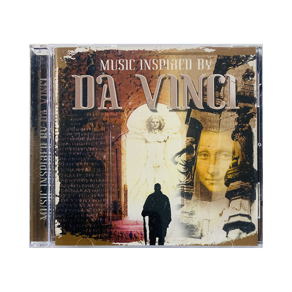 Jan Kisjes CD Music inspired by Da Vinci  kansi EX levy EX Käytetty CD