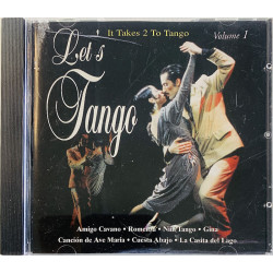 Tuntematon artisti CD Let’s Tango volume 1  kansi EX levy EX Käytetty CD
