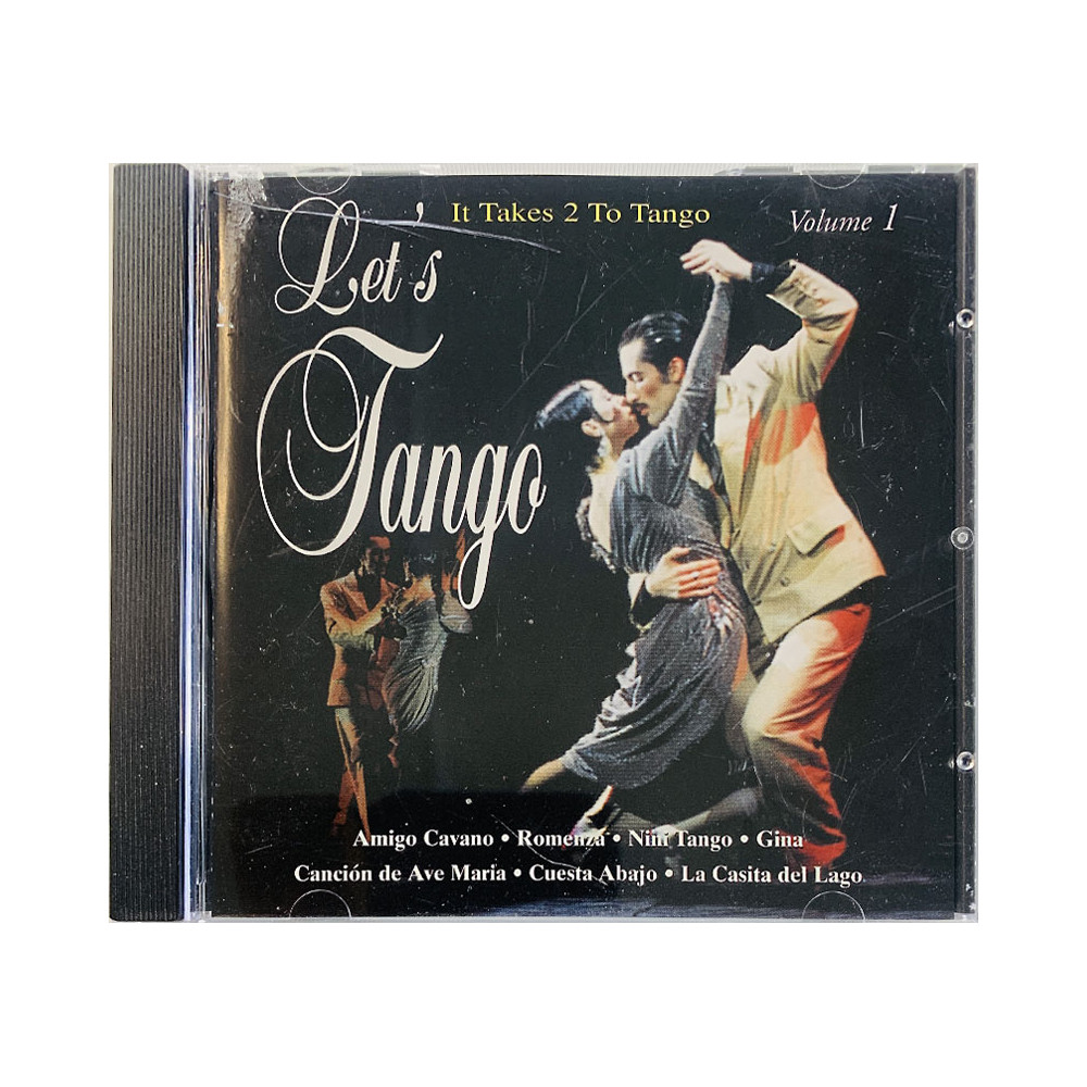 Tuntematon artisti CD Let’s Tango volume 1  kansi EX levy EX Käytetty CD