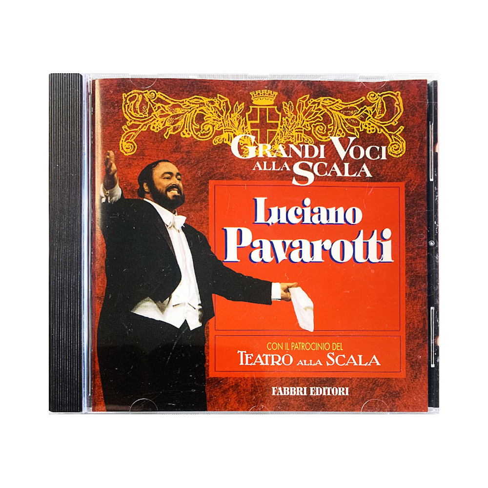 Pavarotti Luciano CD Grandi Voci alla Scala  kansi EX levy EX Käytetty CD