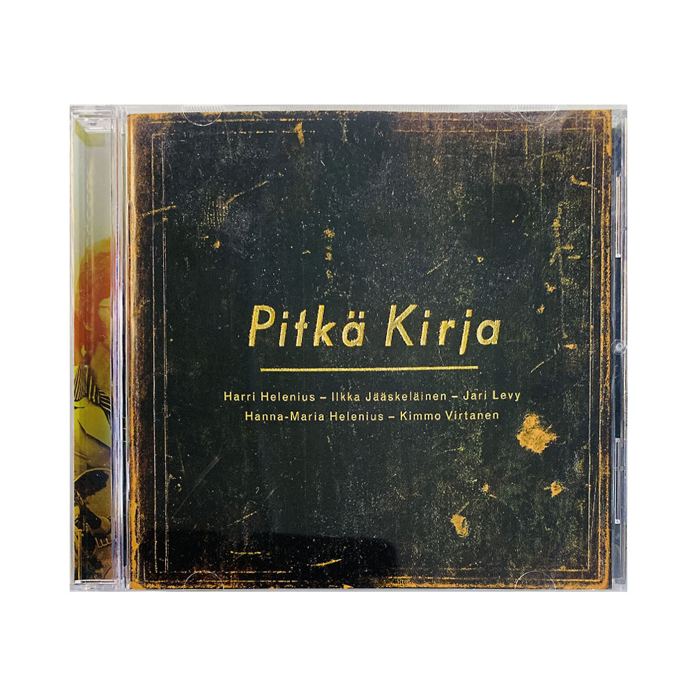 Harri Helenius - Ilkka Jääskeläinen - Jari Levy CD Pitkä Kirja  kansi EX levy EX Käytetty CD