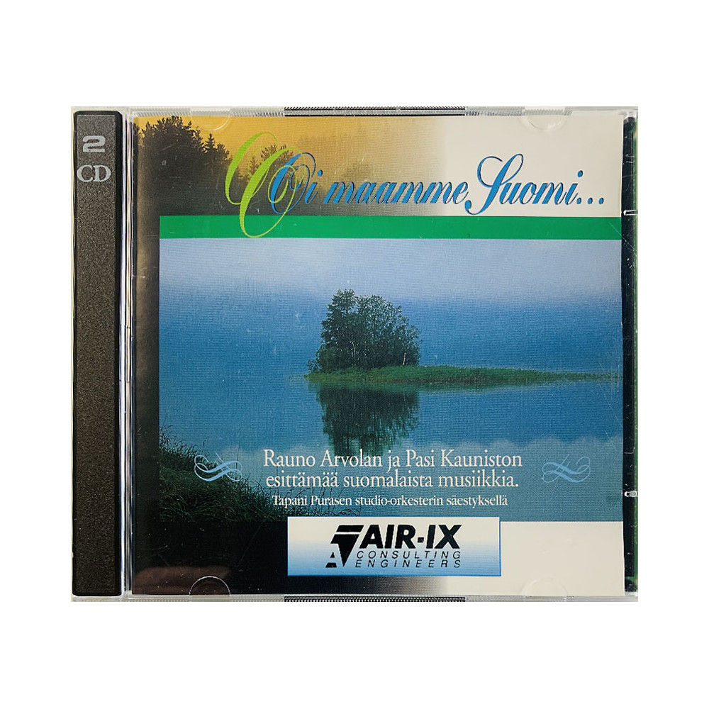 Arvola Rauno ja Pasi Kaunisto CD Oi maamme Suomi... 2CD  kansi EX levy EX Käytetty CD