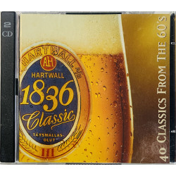 Laila Kinnunen, Fredi, Danny ym. CD Hartwall Classic 40 classics from 60’s 2CD  kansi EX levy EX Käytetty CD