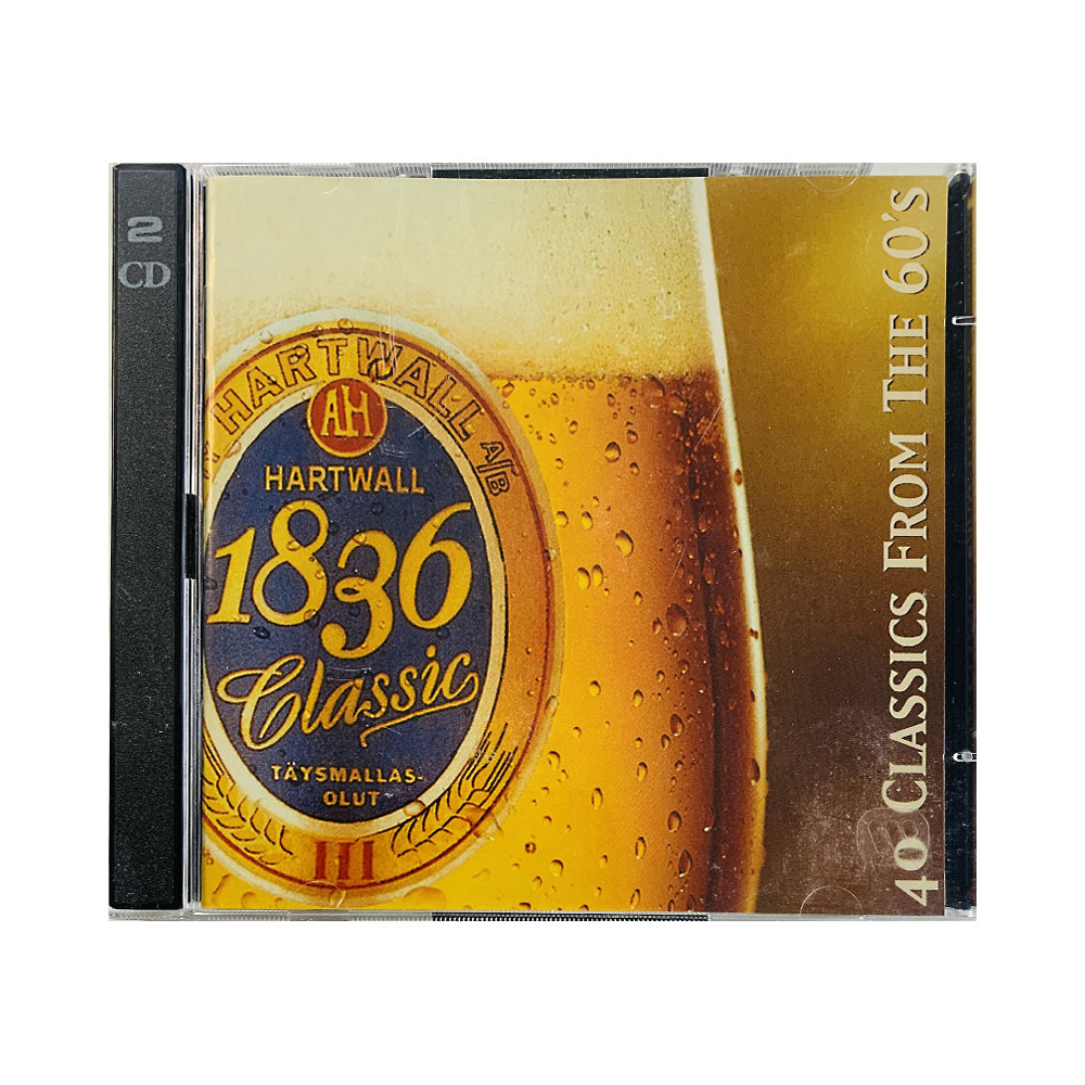 Laila Kinnunen, Fredi, Danny ym. CD Hartwall Classic 40 classics from 60’s 2CD  kansi EX levy EX Käytetty CD