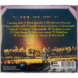 Hallikainen Joel CD Konserttilavalla, nimikirjoitus kansivihossa  kansi EX levy EX Käytetty CD
