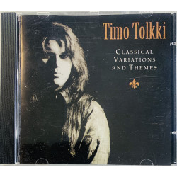 Tolkki Timo CD Classical variations and themes  kansi EX levy EX Käytetty CD