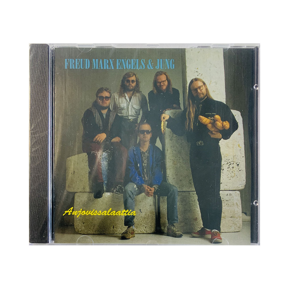 Freud Marx Engels & Jung CD Anjovissalaattia  kansi EX levy EX Käytetty CD