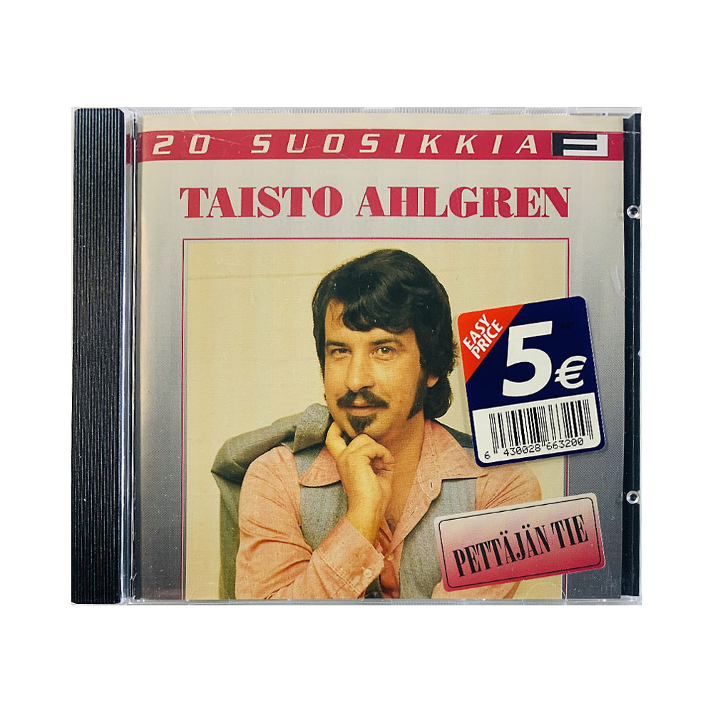 Ahlgren Taisto CD 20 Suosikkia - Pettäjän tie  kansi EX levy EX Käytetty CD