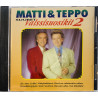 Matti & Teppo CD Valssisuosikit 2  kansi EX levy EX Käytetty CD