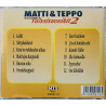 Matti & Teppo CD Valssisuosikit 2  kansi EX levy EX Käytetty CD