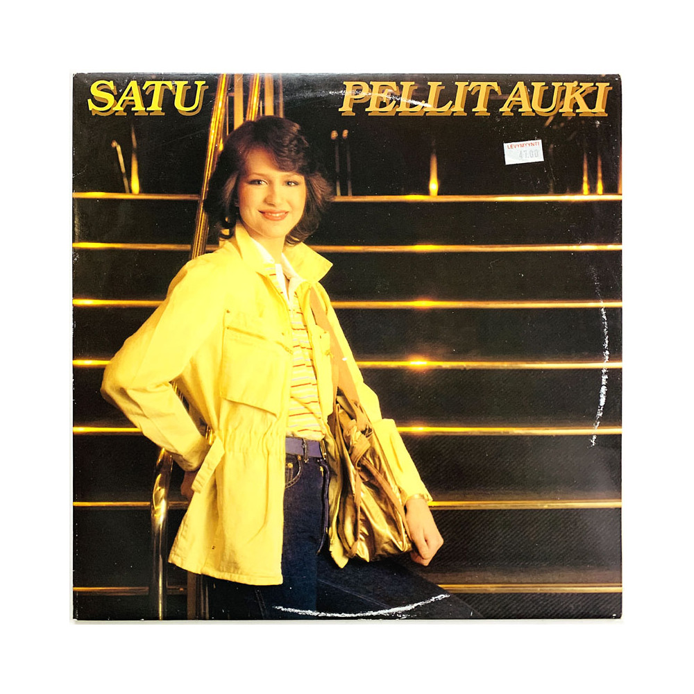 Satu LP Pellit auki  kansi VG+ levy EX Käytetty LP