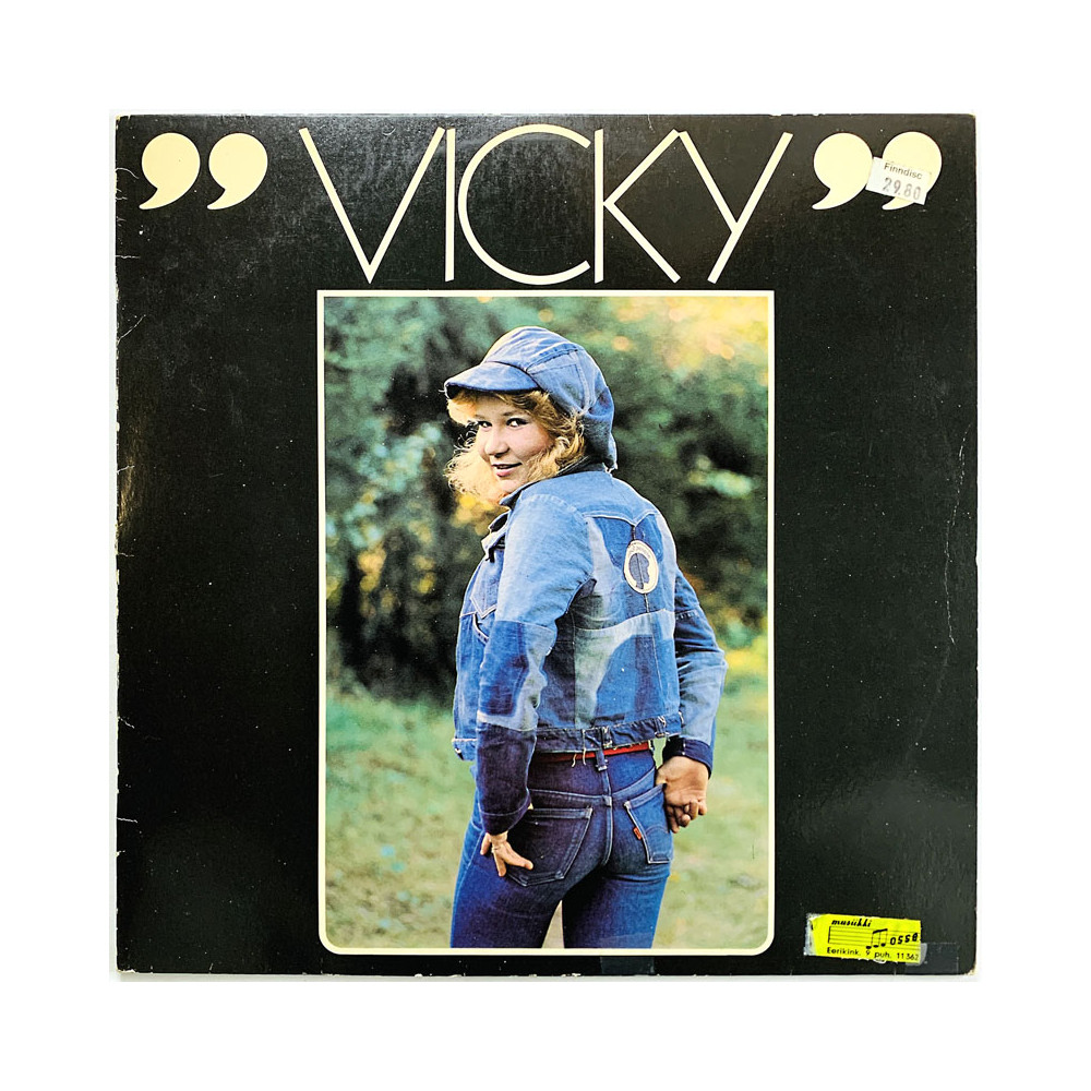Vicky Rosti LP Vicky  kansi VG levy EX Käytetty LP
