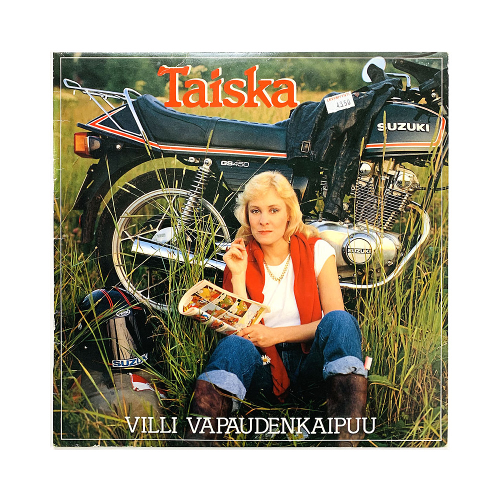 Taiska LP Villi Vapaudenkaipuu  kansi EX- levy EX- Käytetty LP