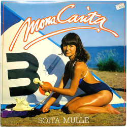 Mona Carita LP Soita mulle  kansi EX- levy EX Käytetty LP