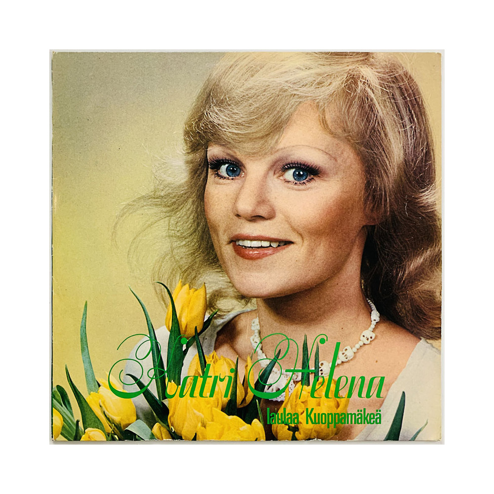Katri Helena 1972 TOP-LP 518 laulaa Kuoppamäkeä Begagnat LP