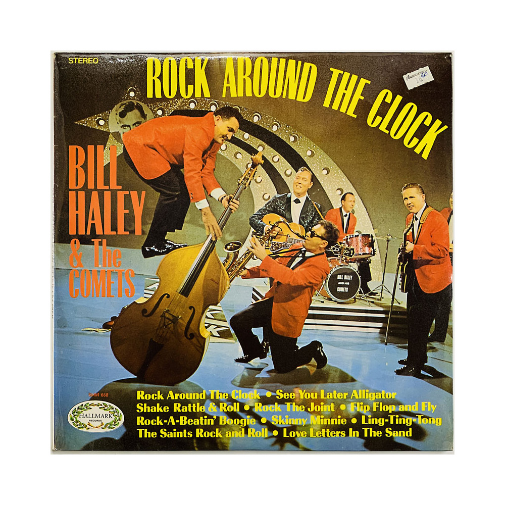Bill Haley & The Comets 1968 SHM 668 Rock Around the Clock Begagnat LP