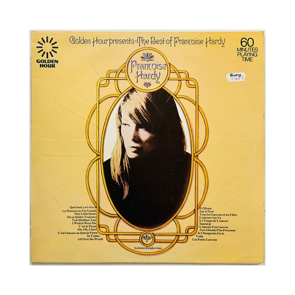 Hardy Francoise 1974 GH 830 The Best of Françoise Hardy Begagnat LP