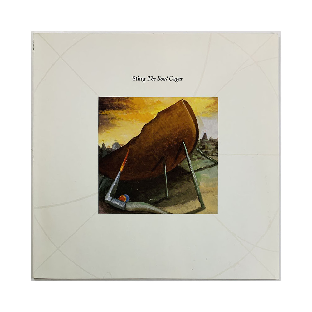 Sting 1991 396 405-1 The soul cages Begagnat LP