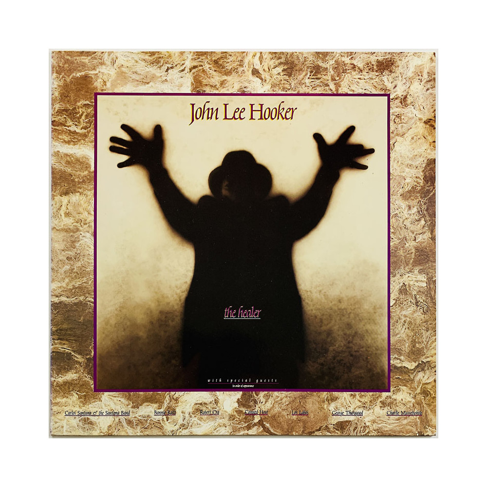 Hooker John Lee LP The Healer  kansi EX levy EX Käytetty LP