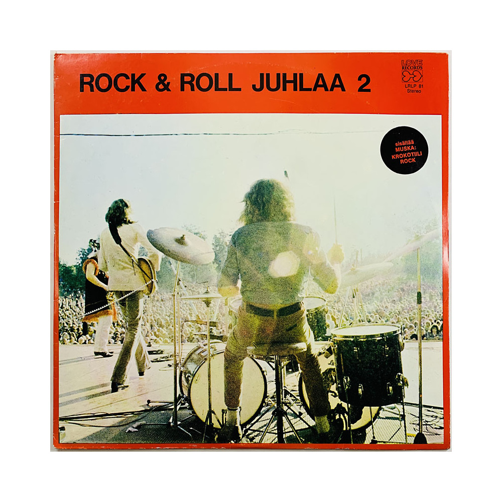 Markku Into, Charlies, Finnforest ym. LP Rock & Roll Juhlaa 2  kansi EX- levy EX Käytetty LP