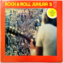 Isokynä Lindholm, Hurriganes ym. LP Rock & Roll Juhlaa 5  kansi VG+ levy EX Käytetty LP