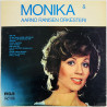 Monika & Aarno Ranisen Orkesteri LP Monika  kansi VG+ levy EX Käytetty LP