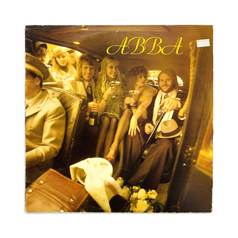 Abba LP Abba -75  kansi VG levy VG+ Käytetty LP