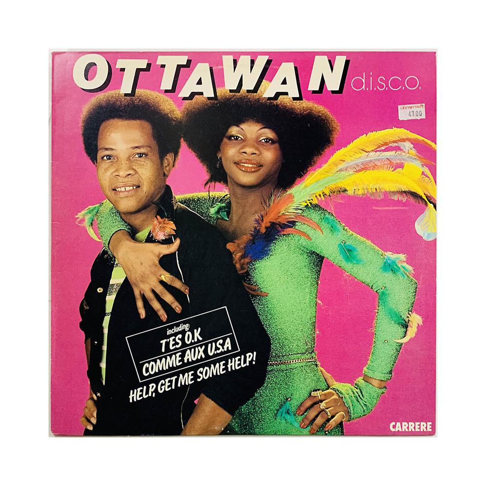 Ottawan LP D.I.S.C.O.  kansi EX levy EX Käytetty LP