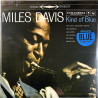 Davis Miles LP Kind of blue, blue vinyl kunto  LP