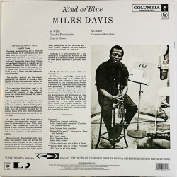 Davis Miles LP Kind of blue, blue vinyl kunto  LP