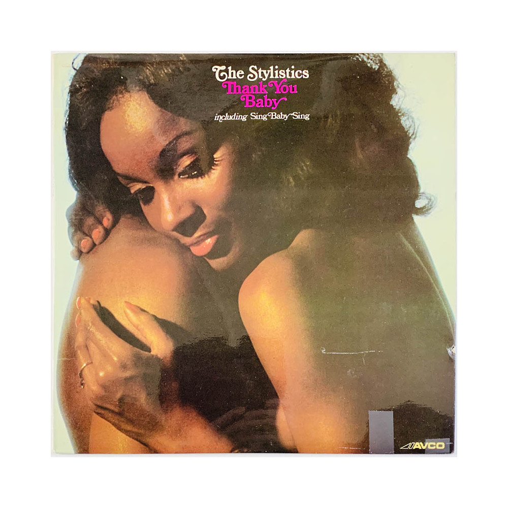 Stylistics LP Thank You Baby  kansi EX- levy EX Käytetty LP