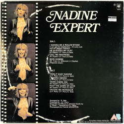 Expert Nadine LP Excuse Me Monsieur  kansi VG- levy EX Käytetty LP