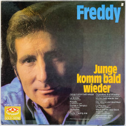 Freddy LP Junge komm bald wieder  kansi EX levy EX Käytetty LP