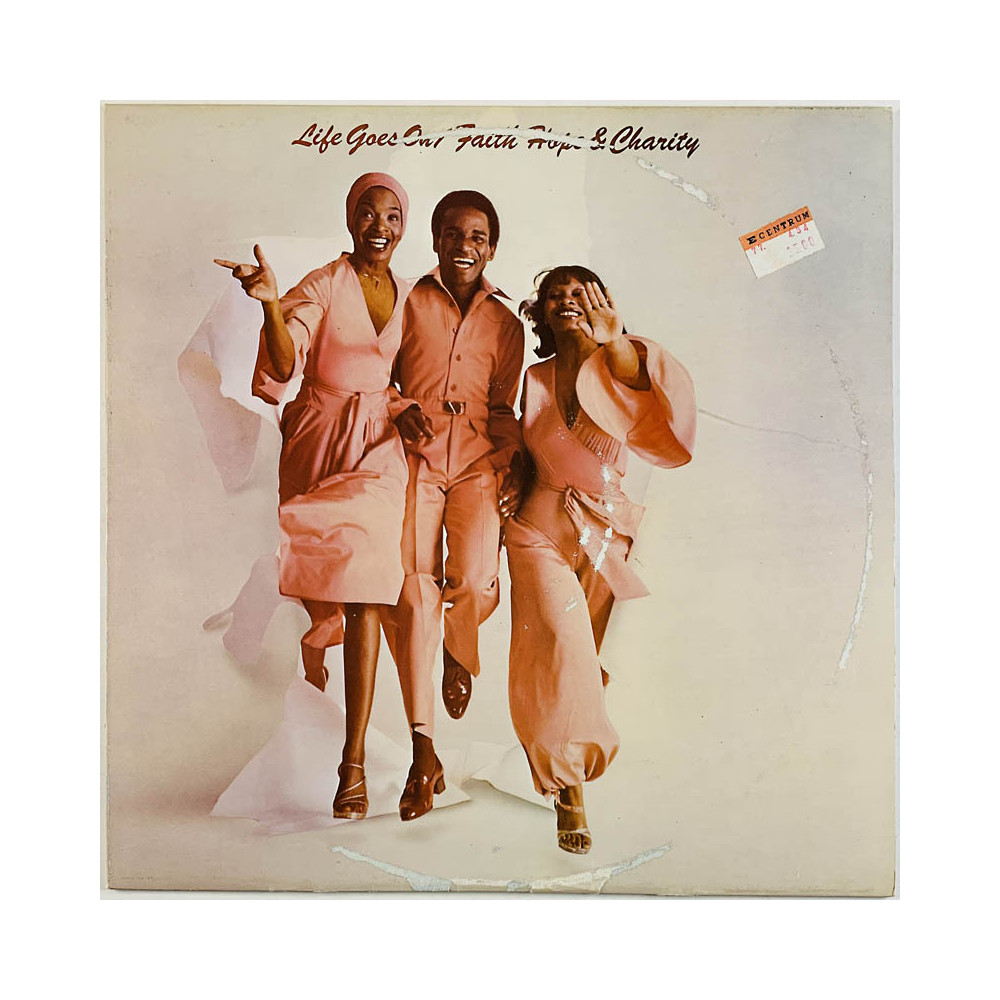 Faith, Hope & Charity LP Life goes on  kansi VG levy EX Käytetty LP