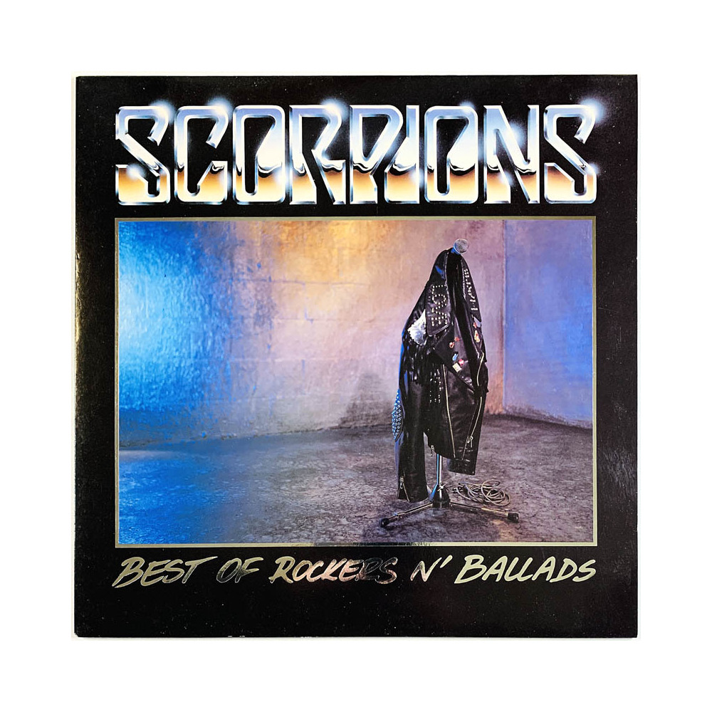 Scorpions LP Best of Rockers n' Ballads  kansi EX levy EX Käytetty LP