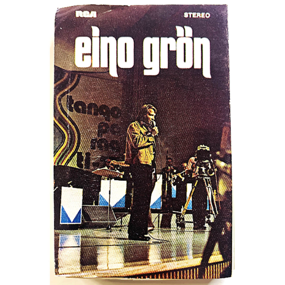 Grön Eino: Eino Grön kansipaperi VG , musiikkikasetin kunto EX käytetty kasetti