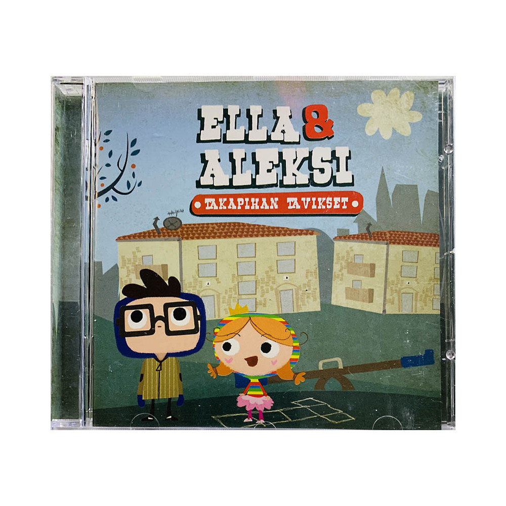 Ella ja Aleksi CD Takapihan tavikset  kansi EX levy EX Käytetty CD