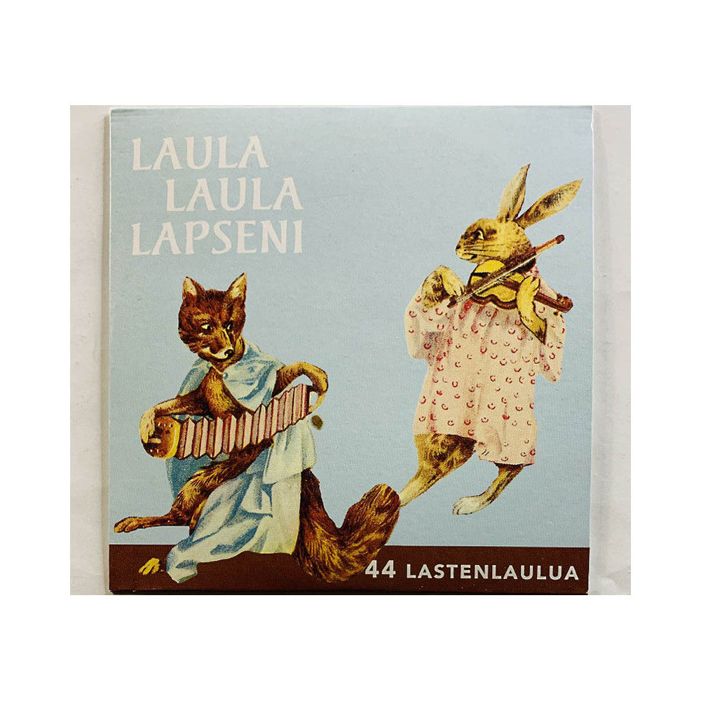 Lasten parhaat kirjat 2004 VLCD-1100 Laula laula lapseni 44 lastenlaulua CD Begagnat