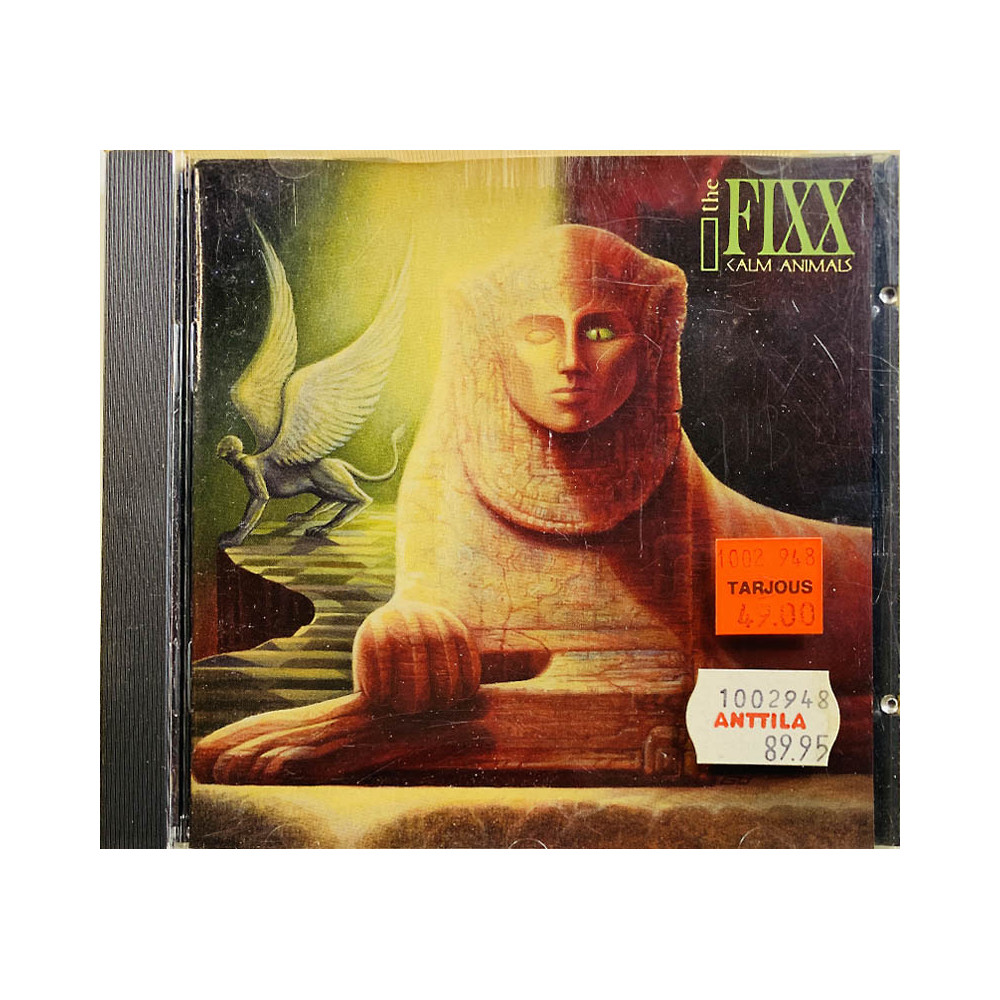 Fixx CD Calm Animals  kansi EX levy EX Käytetty CD