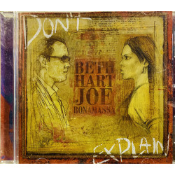 Beth Hart, Joe Bonamassa CD Don't Explain  kansi EX levy EX Käytetty CD