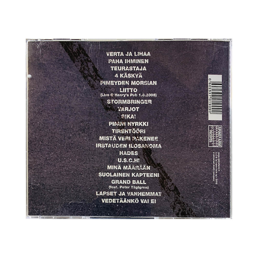 Turmion Kätilöt CD Mitä Näitä Nyt Oli  kansi EX levy EX Käytetty CD