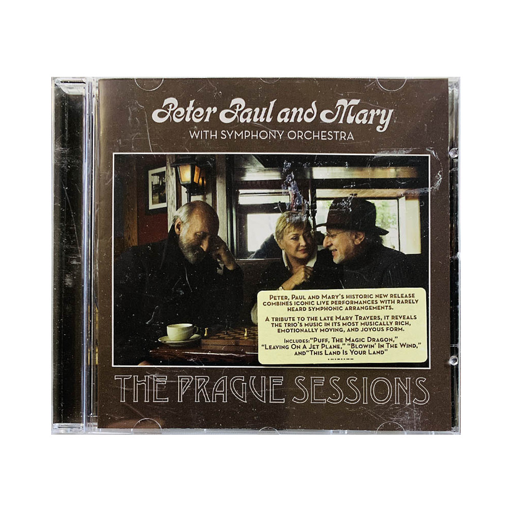 Peter, Paul & Mary CD The Prague Sessions  kansi EX levy EX Käytetty CD