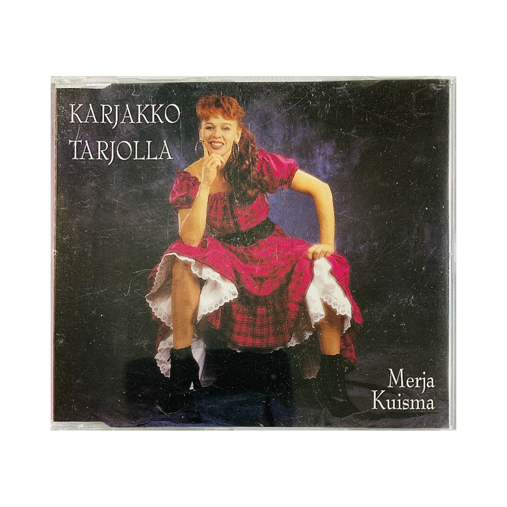 Kuisma Merja CD Karjakko tarjolla cd-single  kansi EX levy EX Käytetty CD