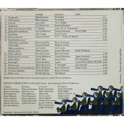 Pinsiön Mieskuoro CD Tillin tallin taivasalla - 20 lastenlaulua  kansi EX levy EX Käytetty CD