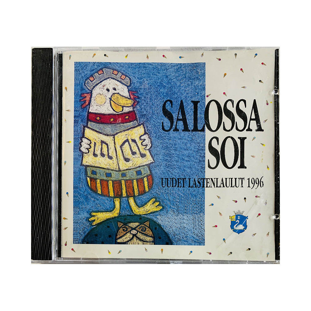 Musarit, Edu Kettunen, Ohilyönti ym. CD Salossa soi, uudet lastenlaulut 1996  kansi EX levy EX Käytetty CD